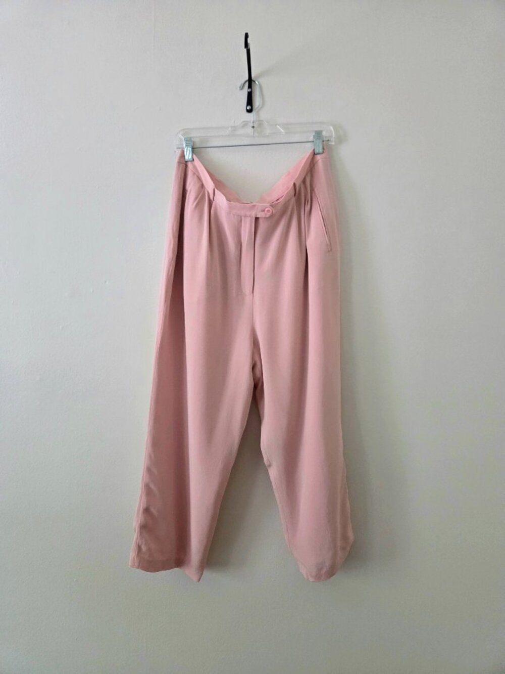 Nygard Collection Pink Silk Pants